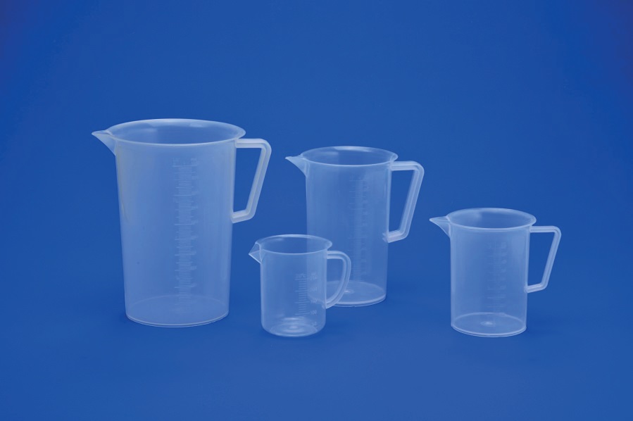 Beakers Low Form with Handle, Polypropylene