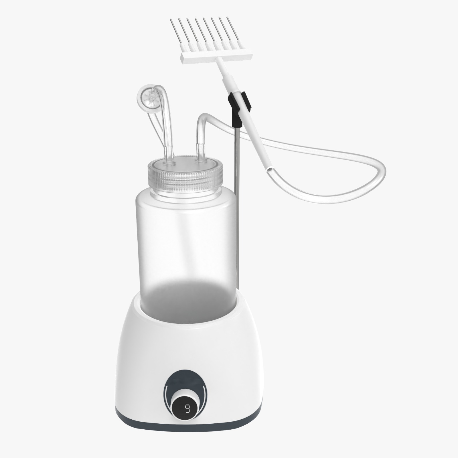 Full Set  with Mini Vacuum Pump with Waste Collection Bottle, Tubing & Handle